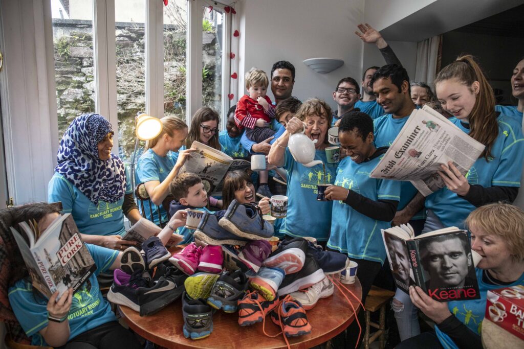 Launch of the ‘Drive for 1,000’ Sanctuary Runners in the Cork City Marathon and the ‘Open Your Doors’ campaign