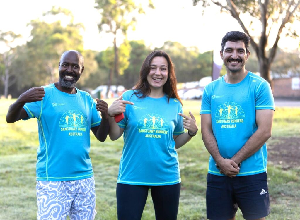 First Sanctuary Runners group in Australia starts in beautiful Sydney park