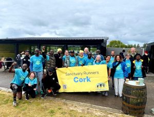 Hundreds of Sanctuary Runners, including secondary school students, prepare for this year’s Cork City Marathon